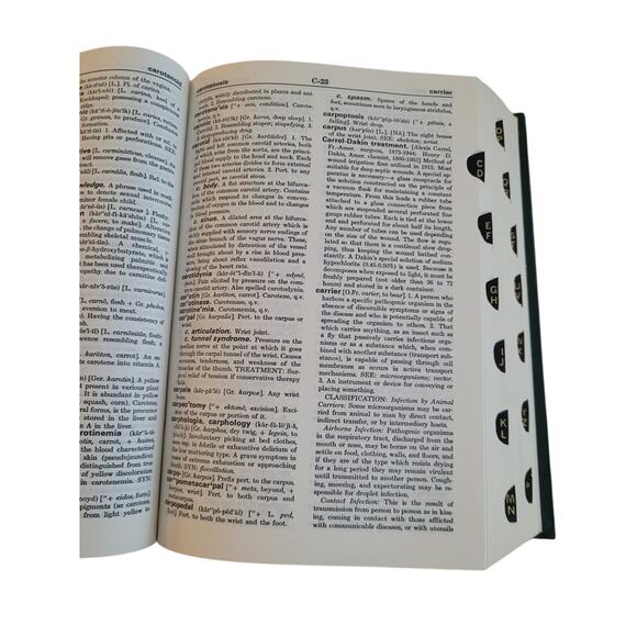 Vintage Taber's Cyclopedic Medical Dictionary - Picture 6 of 7